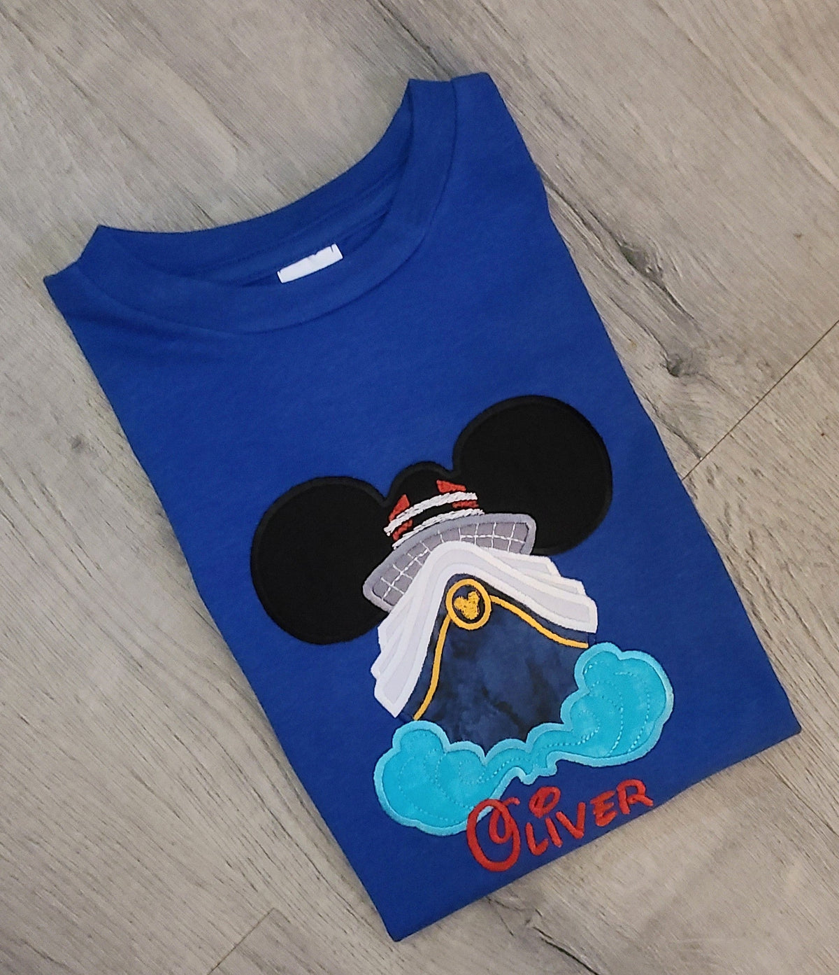 Disney Cruise Vacation Applique Shirt, Cruise Embroidered Custom Kids Shirt, Disney Applique Embroidered T-Shirt, Personalized T-Shirt