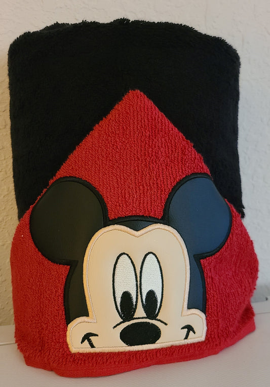 Mouse Hooded Towel, Mr. Mouse Hooded Towel, Mickey Hooded Towel