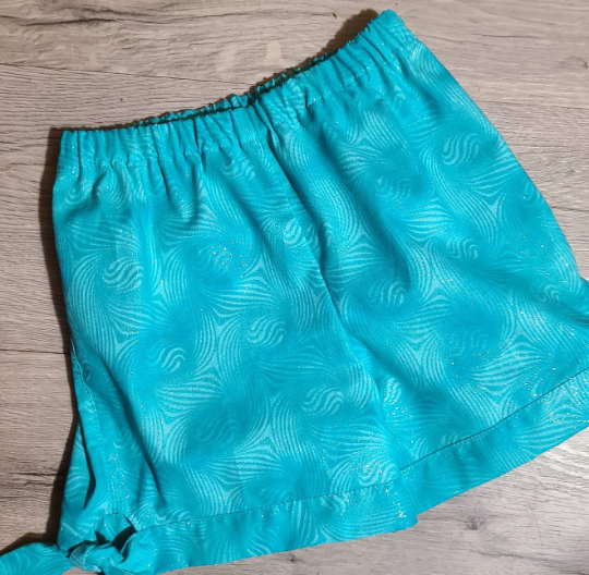 Mermaid Birthday Shirt and shorts, Glitter Mermaid Birthday Shirt,  Little Mermaid Birthday Shorts, Applique T-Shirt, Personalized T-Shirt
