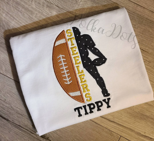 Sports Shirt, Football Shirt, and High School, College or Pro team name