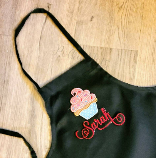 Personalized Kids Apron - Christmas Kids Apron, Baking Apron, Chef Apron, Baking Mixer Apron
