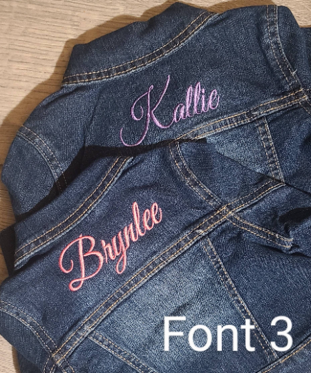 Personalized Denim Jacket, Denim Jackets
